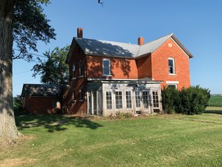 Brick Home in Allen County, Indiana - REAL ESTATE AUCTION - 3.5+/- ACRES & BRICK FARMHOUSE IN ALLEN COUNTY, INDIANA