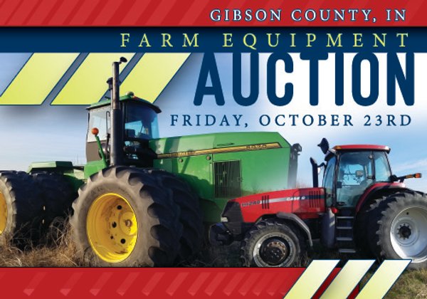 FARM EQUIPMENT AUCTION IN GIBSON COUNTY, INDIANA