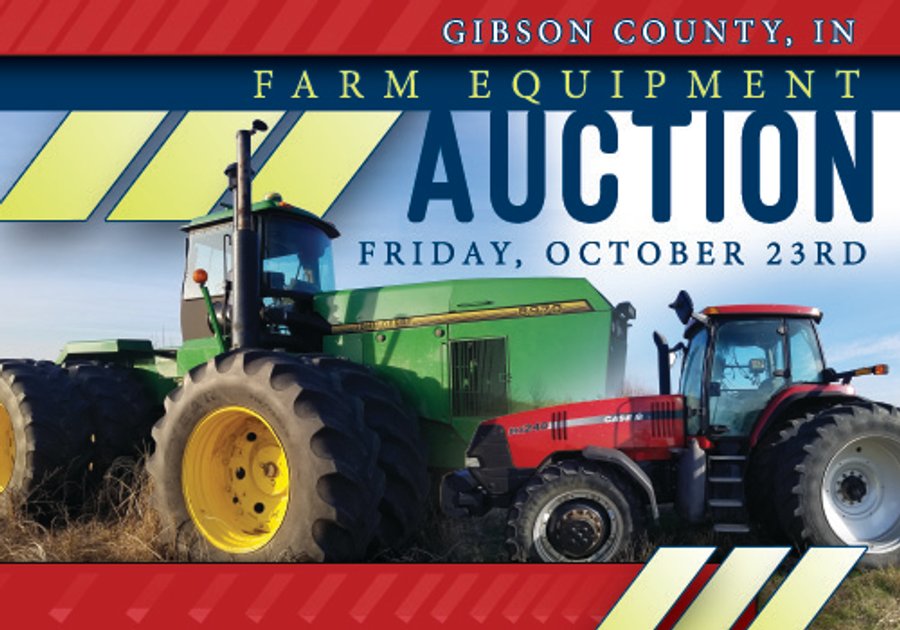 FARM EQUIPMENT AUCTION IN GIBSON COUNTY, INDIANA
