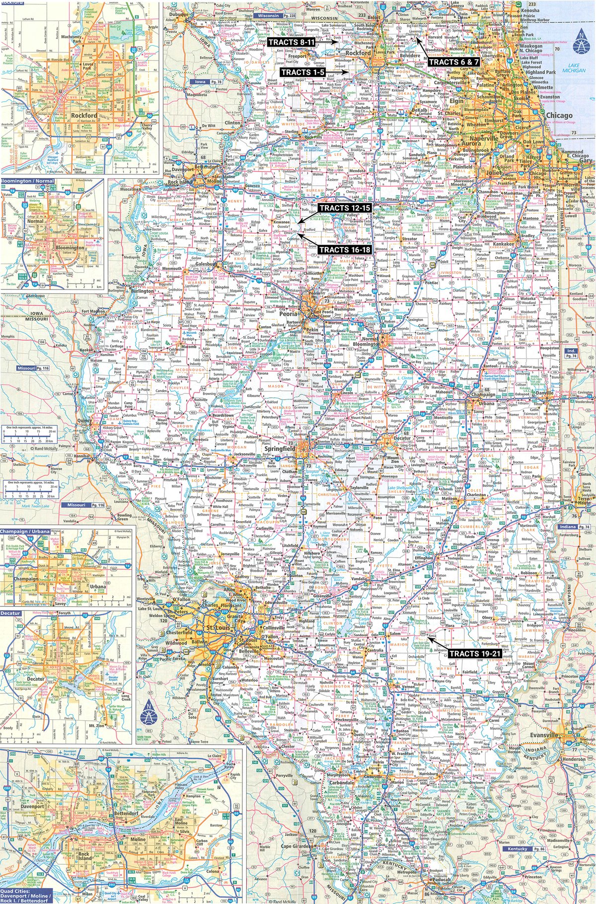 Tracts 1-21 - VIRTUAL ILLINOIS LAND AUCTION - 109+/- ACRES OFFERED IN 3 TRACTS IN CLAY & WAYNE COUNTIES, ILLINOIS (PART OF AN 1,132+/- ACRE, 21 TRACT AUCTION)