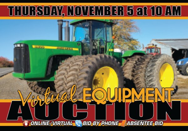 VIRTUAL HARVEST CONSIGNMENT EQUIPMENT AUCTION