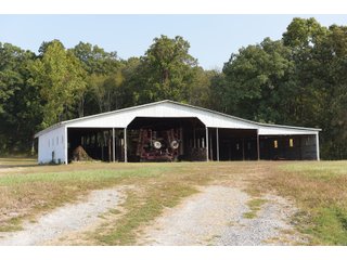 Barn on Tract 37 in Hamilton County, Illinois - ILLINOIS REAL ESTATE AUCTION - 1,720+/- ACRES OFFERED IN 38 TRACTS IN WHITE & HAMILTON COUNTIES, ILLINOIS