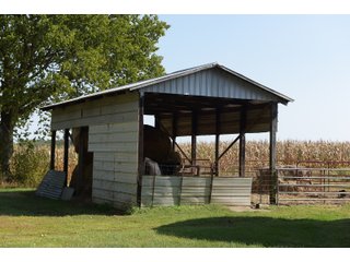 Barn in White & Hamilton Counties, Illinois - ILLINOIS REAL ESTATE AUCTION - 1,720+/- ACRES OFFERED IN 38 TRACTS IN WHITE & HAMILTON COUNTIES, ILLINOIS