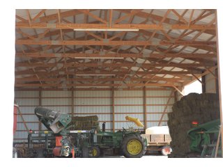 Barn on Tract 5 in White County, Illinois - ILLINOIS REAL ESTATE AUCTION - 1,720+/- ACRES OFFERED IN 38 TRACTS IN WHITE & HAMILTON COUNTIES, ILLINOIS