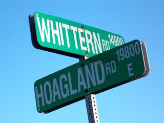 Street Sign in Allen County, Indiana - LAND AUCTION - 115+/- ACRES OFFERED IN 2 TRACTS IN ALLEN COUNTY, INDIANA