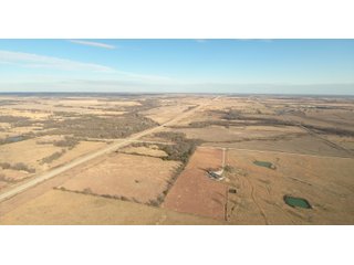 Tracts 1-8 Aerial in Montgomery County, Kansas - LAND AUCTION - 1,061+/- ACRES OFFERED IN 15 TRACTS IN MONTGOMERY & LABETTE COUNTIES, KANSAS