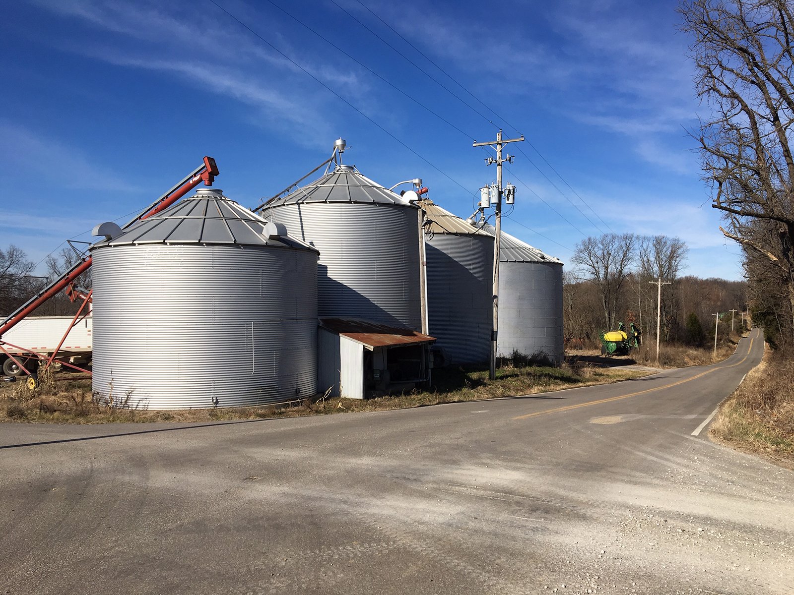 Grain Elevator in Gibson & Pike Counties, Indiana - AUCTION IS CANCELED!!
ABSOLUTE LAND AUCTION WITHOUT RESERVE - 204+/- ACRES OFFERED IN 7 TRACTS IN GIBSON & PIKE COUNTIES, INDIANA