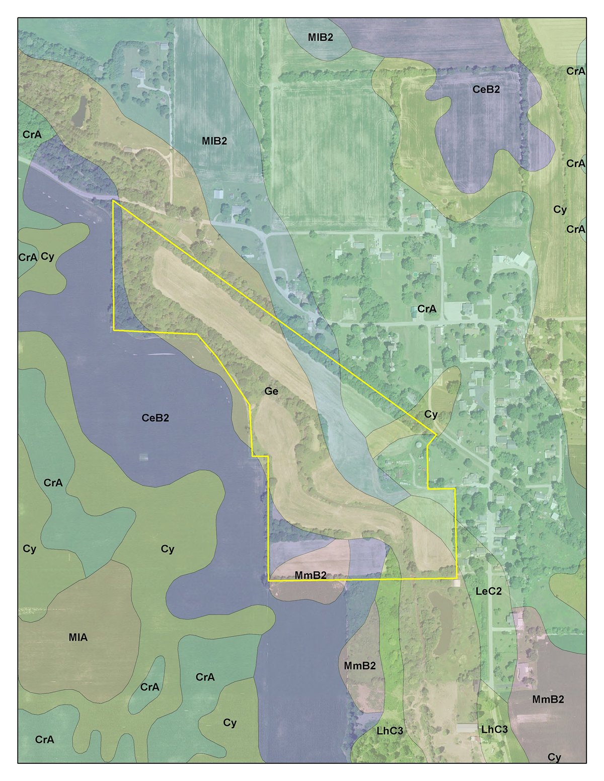 Soil map - AUCTION IS CANCELED!!
LAND AUCTION - 33+/- ACRES IN 1 TRACT IN HENRY COUNTY, INDIANA