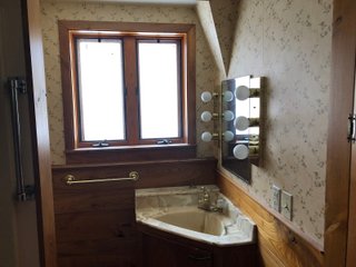 Inside of A-Frame House in Preble County, Ohio - *** BIDDING WILL BE VIA PHONE OR INTERNET *** LAND AUCTION - 68+/- ACRES OFFERED IN 2 TRACTS IN PREBLE COUNTY, OHIO