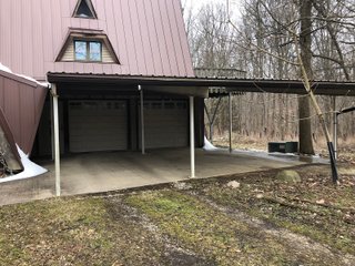 A-Frame House in Preble County, Ohio - *** BIDDING WILL BE VIA PHONE OR INTERNET *** LAND AUCTION - 68+/- ACRES OFFERED IN 2 TRACTS IN PREBLE COUNTY, OHIO
