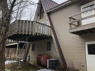A-Frame House in Preble County, Ohio - *** BIDDING WILL BE VIA PHONE OR INTERNET *** LAND AUCTION - 68+/- ACRES OFFERED IN 2 TRACTS IN PREBLE COUNTY, OHIO