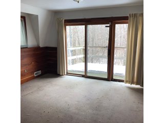 Inside of A-Frame House in Preble County, Ohio - *** BIDDING WILL BE VIA PHONE OR INTERNET *** LAND AUCTION - 68+/- ACRES OFFERED IN 2 TRACTS IN PREBLE COUNTY, OHIO