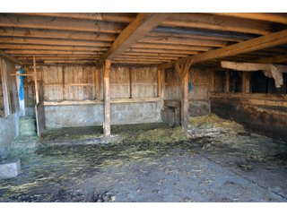 Inside Barn in Lenawee County, Michigan - ** AUCTION HAS BEEN POSTPONED *** FARM AUCTION - 85+/- ACRES OFFERED IN 4 TRACTS IN LENAWEE COUNTY, MICHIGAN