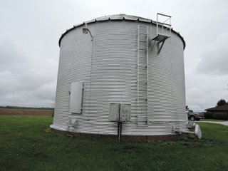 Silo in Delaware County, Indiana - IMPORTANT LAND AUCTION - 320+/- ACRES OFFERED IN 10 TRACTS IN DELAWARE COUNTY, INDIANA