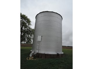 Silo in Delaware County, Indiana - IMPORTANT LAND AUCTION - 320+/- ACRES OFFERED IN 10 TRACTS IN DELAWARE COUNTY, INDIANA