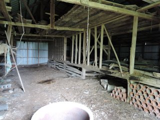 Inside Barn on Property in Delaware County, Indiana - IMPORTANT LAND AUCTION - 320+/- ACRES OFFERED IN 10 TRACTS IN DELAWARE COUNTY, INDIANA
