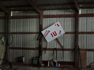 Inside Barn on Property in Delaware County, Indiana - IMPORTANT LAND AUCTION - 320+/- ACRES OFFERED IN 10 TRACTS IN DELAWARE COUNTY, INDIANA