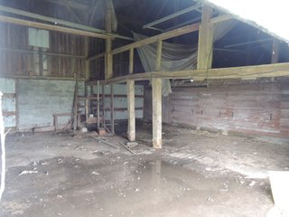 Inside Barn on Property in Delaware County, Indiana - IMPORTANT LAND AUCTION - 320+/- ACRES OFFERED IN 10 TRACTS IN DELAWARE COUNTY, INDIANA