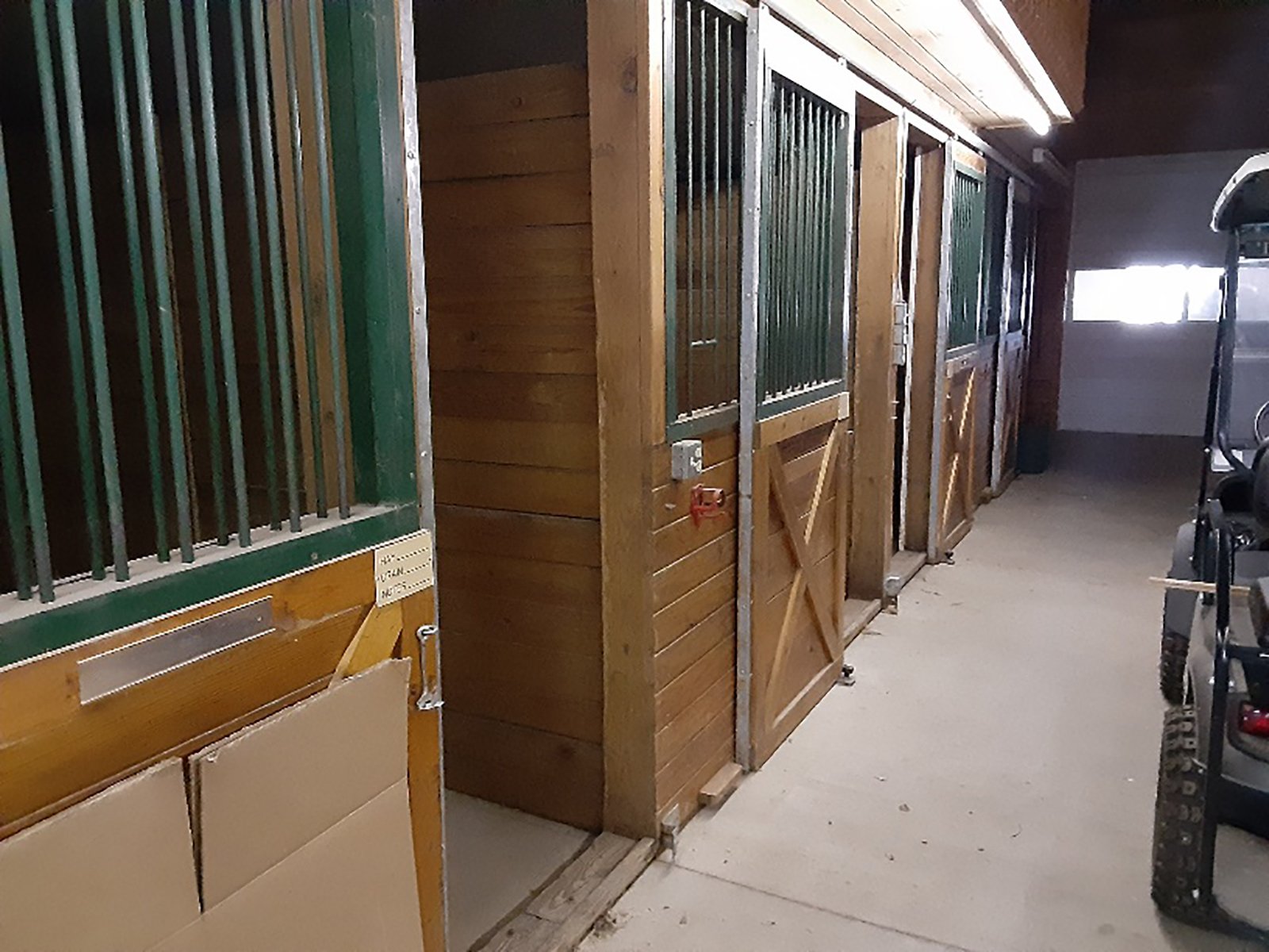Inside Barn in Allen County, Indiana - REAL ESTATE & PERSONAL PROPERTY AUCTION - 4+/- ACRES IN ALLEN COUNTY, INDIANA