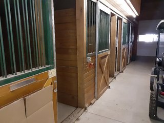 Inside Barn in Allen County, Indiana - REAL ESTATE & PERSONAL PROPERTY AUCTION - 4+/- ACRES IN ALLEN COUNTY, INDIANA