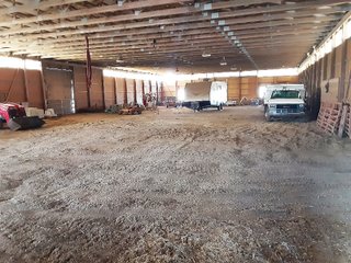 Inside Barn in Allen County, Indiana - REAL ESTATE & PERSONAL PROPERTY AUCTION - 4+/- ACRES IN ALLEN COUNTY, INDIANA