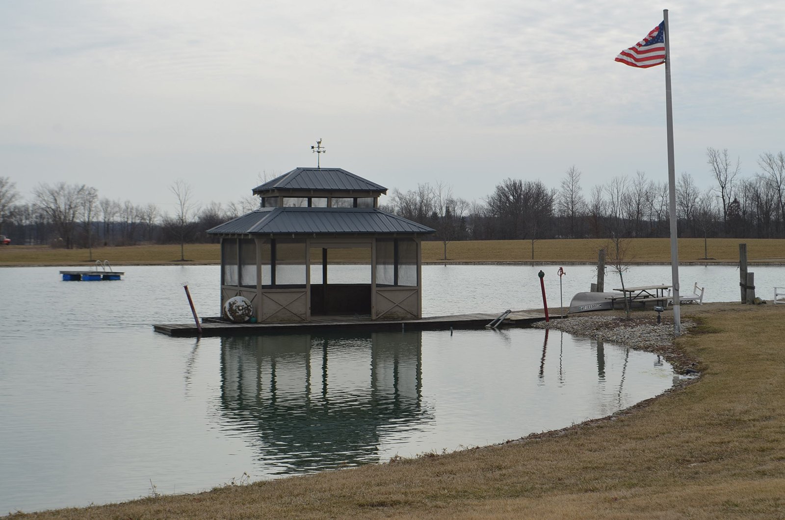 Outside on Allen County, Indiana property - REAL ESTATE & PERSONAL PROPERTY AUCTION - 4+/- ACRES IN ALLEN COUNTY, INDIANA