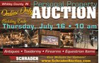 Property photo 1 - ONLINE ONLY PERSONAL PROPERTY AUCTION IN WHITLEY COUNTY, INDIANA