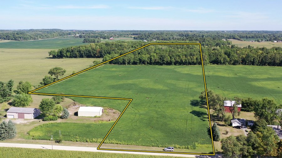 For sale: LAND FOR SALE - 21.5 ACRES (OFFER PENDING) - WHITLEY COUNTY - GREAT HOMESITE POTENTIAL - Near Fort Wayne, Columbia City, and Churubusco, Indiana