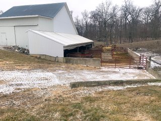 Barn in Jay County, Indiana - REAL ESTATE AUCTION - 447+/- ACRES OFFERED IN 12 TRACTS & COMBINATIONS IN JAY COUNTY, INDIANA