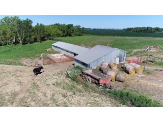Barn in Jay County, Indiana - REAL ESTATE AUCTION - 447+/- ACRES OFFERED IN 12 TRACTS & COMBINATIONS IN JAY COUNTY, INDIANA