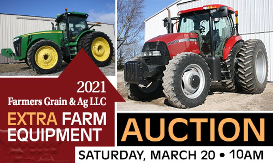 EXTRA FARM EQUIPMENT AUCTION IN VAN WERT COUNTY, OHIO