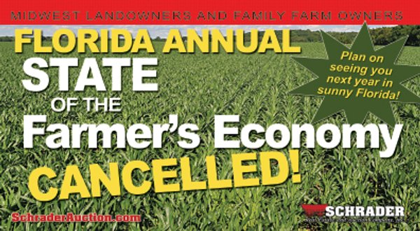 CANCELLED - STATE OF THE FARMERS ECONOMY UPDATE - FLORIDA