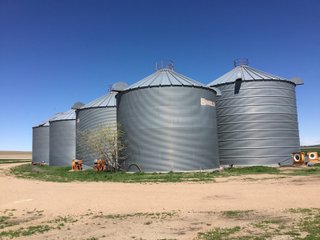 DEUEL, KEITH AND PERKINS COUNTIES, NEBRASKA GRAIN BINS - NEBRASKA REAL ESTATE AUCTION - 12,027+/- ACRES OFFERED IN 33 TRACTS IN DEUEL, KEITH AND PERKINS COUNTIES, NEBRASKA