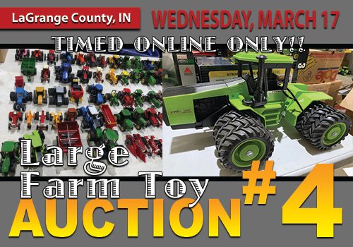 Property photo 17 - TIMED ONLINE ONLY - DAY 1 OF TOY AUCTION IN LAGRANGE COUNTY, INDIANA
