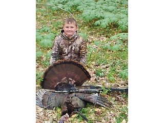 Boy Caught Turkey in Union & Wayne Counties, Indiana - ***SOLD PRIOR TO AUCTION*** LAND AUCTION - 172+/- ACRES OFFERED IN 4 TRACTS IN UNION & WAYNE COUNTY, INDIANA