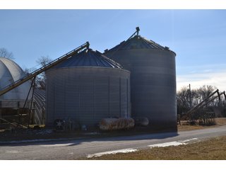 Grain Bins in Jasper County, Indiana - REAL ESTATE AUCTION - 537+/- ACRES OFFERED IN 6 TRACTS IN JASPER COUNTY, INDIANA