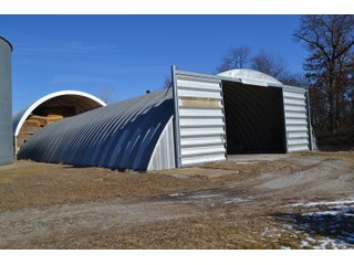 Outbuilding in Jasper County, Indiana - REAL ESTATE AUCTION - 537+/- ACRES OFFERED IN 6 TRACTS IN JASPER COUNTY, INDIANA