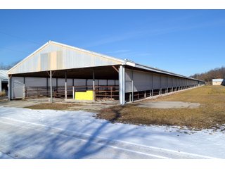 Outbuilding in Jasper County, Indiana - REAL ESTATE AUCTION - 537+/- ACRES OFFERED IN 6 TRACTS IN JASPER COUNTY, INDIANA