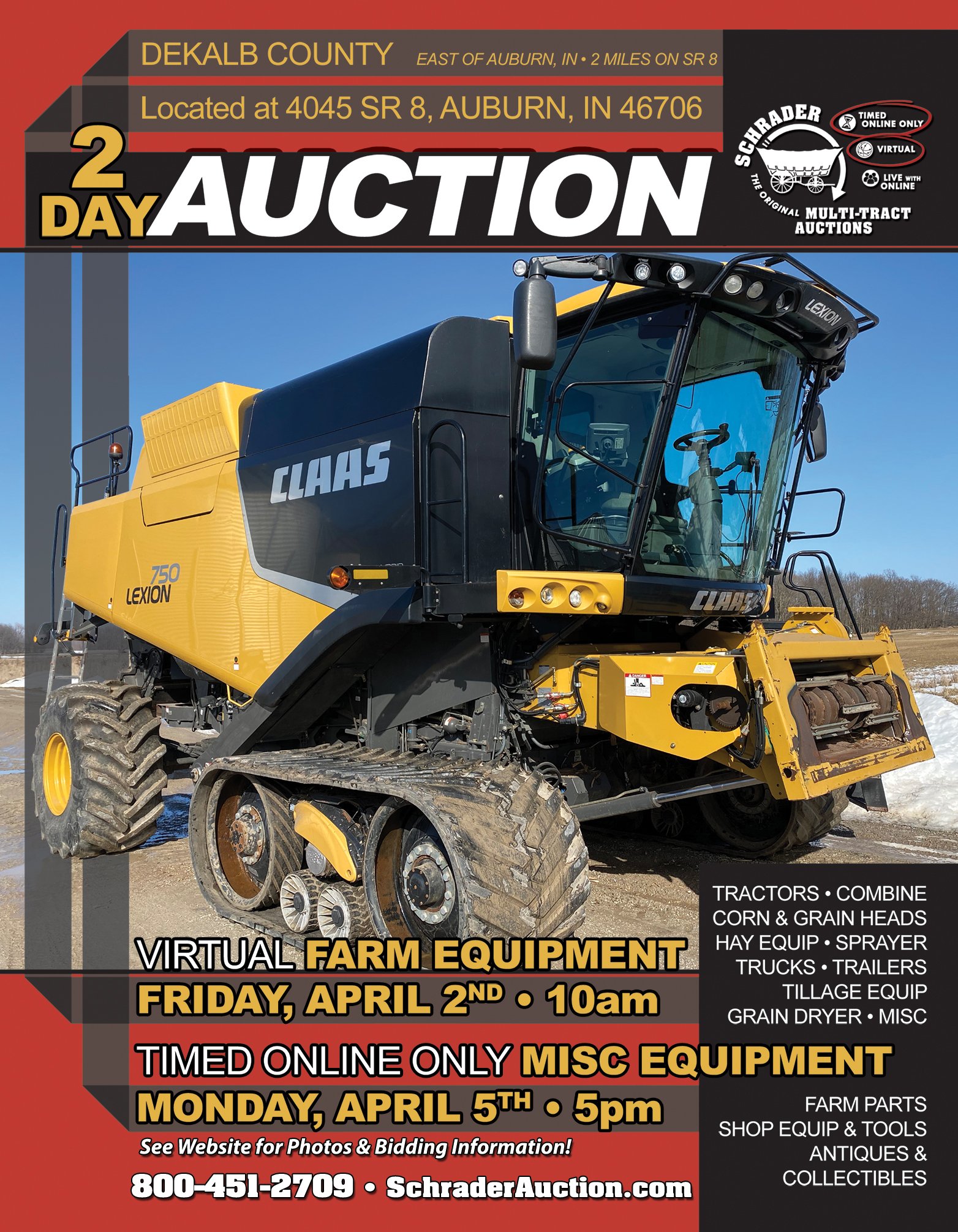 Property photo 76 - VIRTUAL FARM EQUIPMENT AUCTION IN DEKALB COUNTY, INDIANA