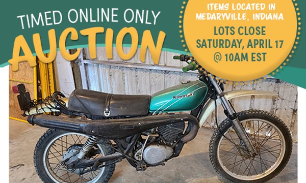 TIMED ONLINE ONLY PERSONAL PROPERTY AUCTION IN PULASKI COUNTY, INDIANA