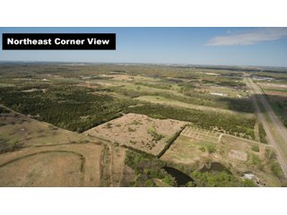Northeast Corner View - LAND AUCTION - 150+/- ACRES OFFERED IN 12 TRACTS IN PAYNE COUNTY, OKLAHOMA