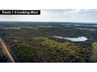 Tracts 1-5 Looking West - LAND AUCTION - 1,278+/- ACRES OFFERED IN 21 TRACTS IN CREEK COUNTY, OKLAHOMA