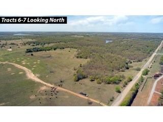 Tracts 6 & 7 looking North in Creek County, Oklahoma - LAND AUCTION - 1,278+/- ACRES OFFERED IN 21 TRACTS IN CREEK COUNTY, OKLAHOMA