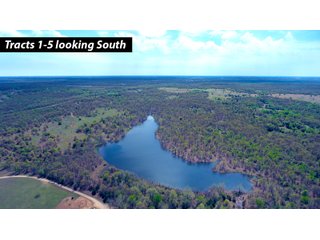 Tract 1-5 looking South - LAND AUCTION - 1,278+/- ACRES OFFERED IN 21 TRACTS IN CREEK COUNTY, OKLAHOMA