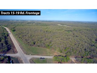 Tracts 15-19 - LAND AUCTION - 1,278+/- ACRES OFFERED IN 21 TRACTS IN CREEK COUNTY, OKLAHOMA