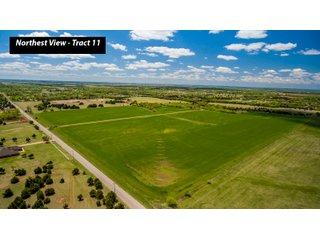 Northeast View - Tract 11 - LAND AUCTION - 318+/- ACRES OFFERED IN 19 TRACTS IN CANADIAN COUNTY, OKLAHOMA