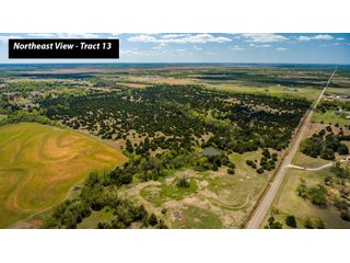 Northeast View - Tract 13 - LAND AUCTION - 318+/- ACRES OFFERED IN 19 TRACTS IN CANADIAN COUNTY, OKLAHOMA