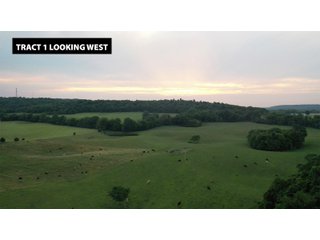 TRACT 1 LOOKING WEST - ABSOLUTE LAND AUCTION - 674+/- ACRES OFFERED IN 22 TRACTS IN HART COUNTY, KENTUCKY