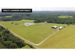 TRACT 5 LOOKING SOUTHEST - ABSOLUTE LAND AUCTION - 674+/- ACRES OFFERED IN 22 TRACTS IN HART COUNTY, KENTUCKY