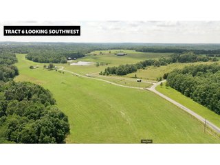 TRACT 6 LOOKING SOUTHWEST - ABSOLUTE LAND AUCTION - 674+/- ACRES OFFERED IN 22 TRACTS IN HART COUNTY, KENTUCKY